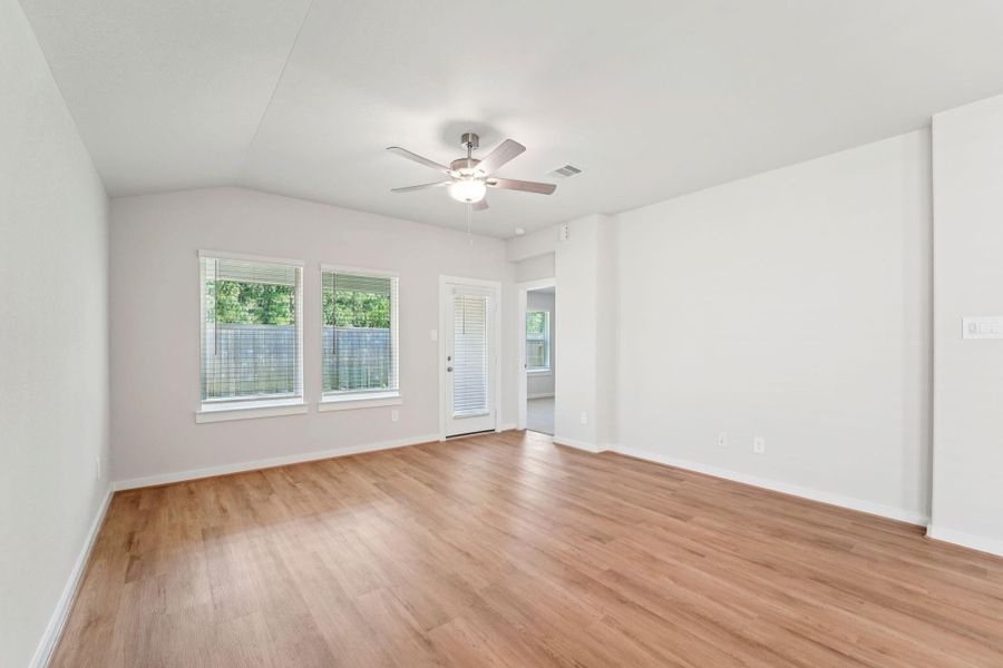 Photo is not of the actual home, but is an inspirational photo of builder’s model home and may depict options, furnishings, and/or decorator features that are not included