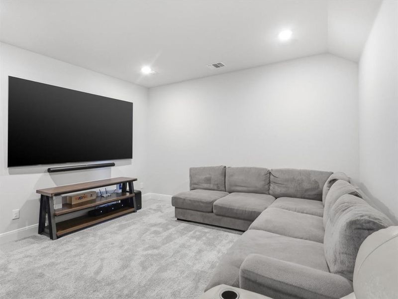 Furnished interior view inside a new home in South Pointe Village Series, Mansfield (Image 29). Furnished interior view inside a new home in South Pointe Village Series, Mansfield (Image 29).