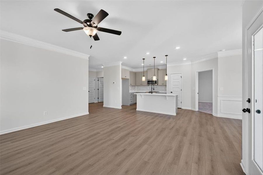 Spacious, unfurnished interior of a new home in Allen Manor, Hoschton (Image 32).