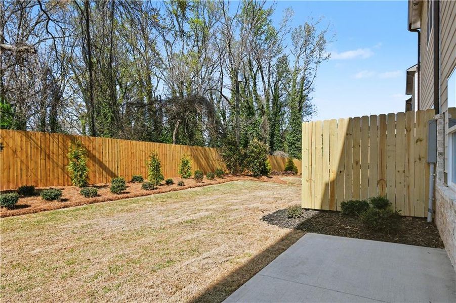 Exterior details and patio area of a home in , Norcross (Image 3).