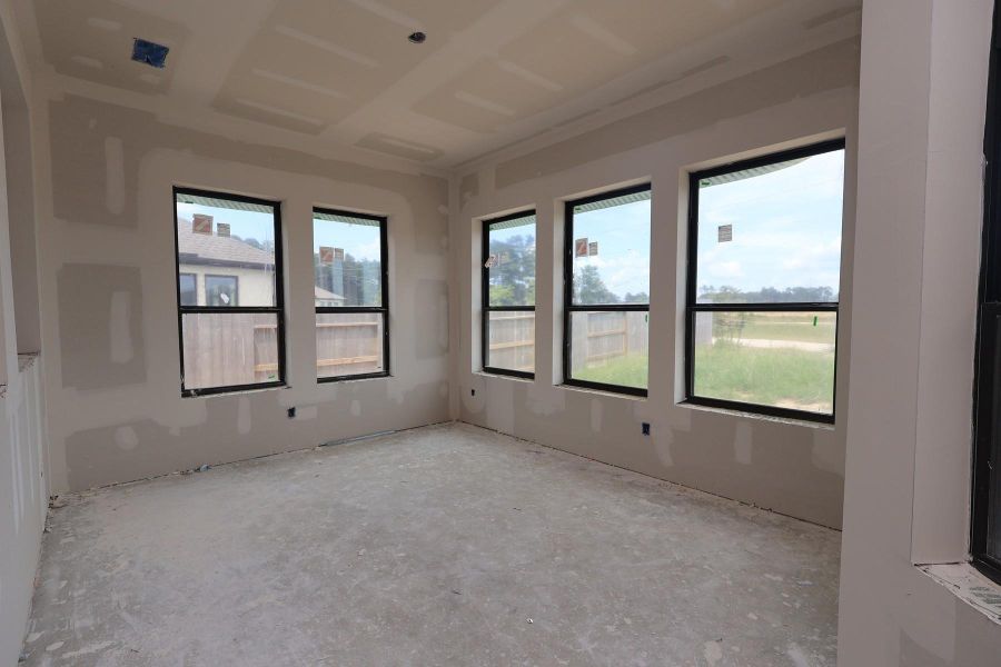 In-progress construction of a new home in ARTAVIA - Parkview Collection, Conroe, TX (Image 8).