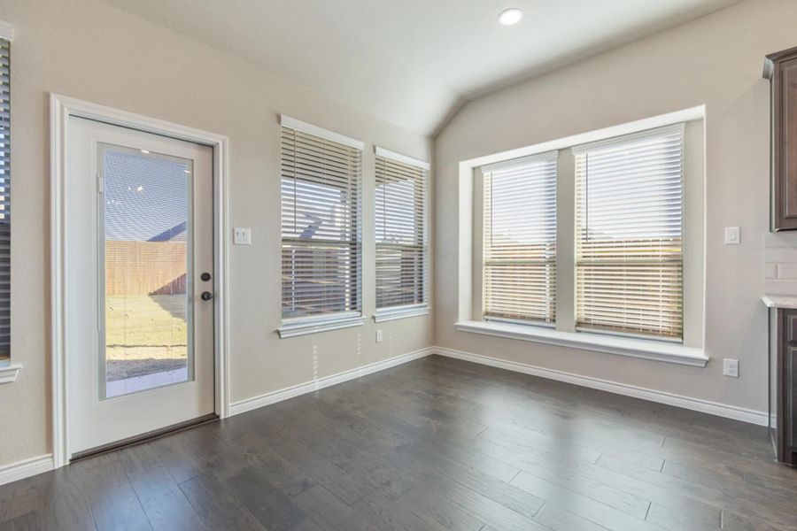 Representative unfurnished interior of a home built from the Concept 2440 by Landsea Homes in Chisholm Hills, Cleburne (Image 73).