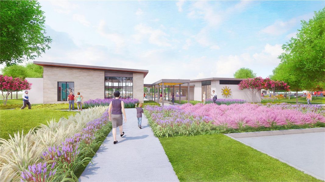 Front exterior of a new home in Jubilee, Hockley, TX, highlighting curb appeal (Image 22).