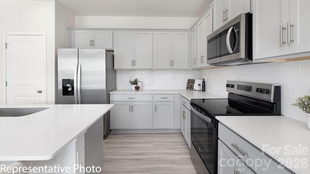 Furnished interior view inside a new home in Stanton, Richburg (Image 3).