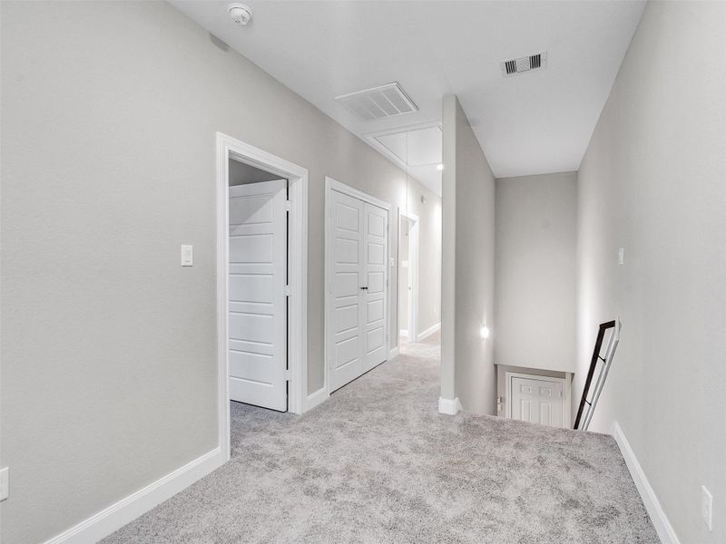 Hall way from top of stairs