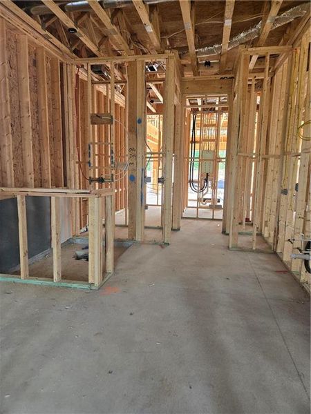 In-progress construction of a new home in Ashbury Commons, Powder Springs, GA (Image 11).