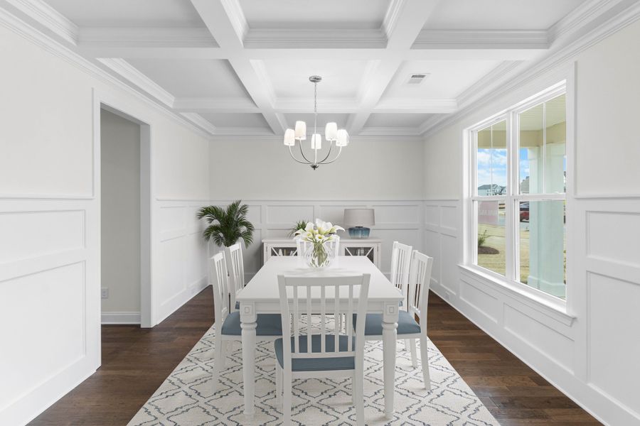 Flex Room | 915 Lillian Park Drive, The Nottaway Plan by Ivey Homes