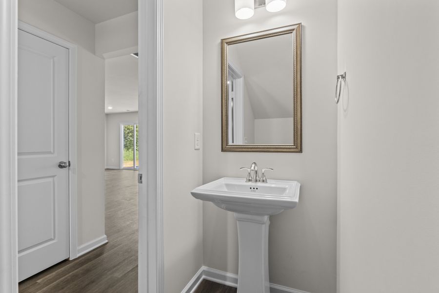 Representative furnished interior of a home built from the Cedar B by McGuinn Homes in Willow Lake, Blythewood (Image 8).