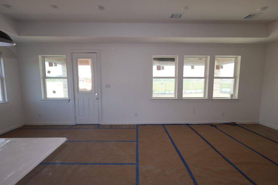 Great room and dining area - still under construction! Great room and dining area - still under construction!