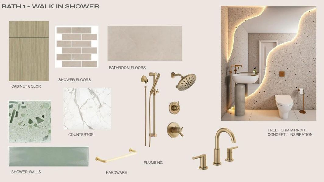 View of marketing collateral with multiple images