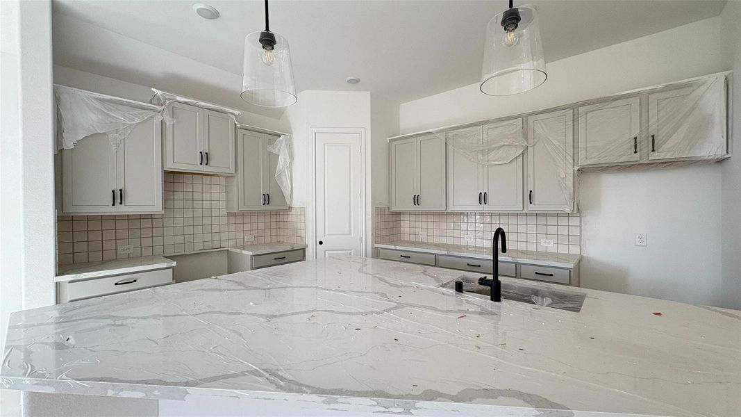 Actual progress of your home.