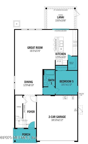 2D floor plan layout of this home in RiverTown - Forest, St. Johns, FL (Image 4). 2D floor plan layout of this home in RiverTown - Forest, St. Johns, FL (Image 4).