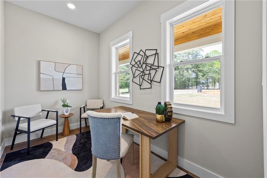 Furnished interior view inside a new home in , Athens (Image 33).