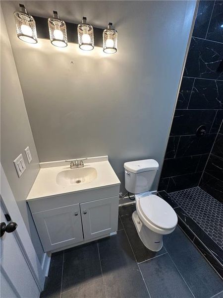 Furnished interior view inside a new home in , Atlanta (Image 10).