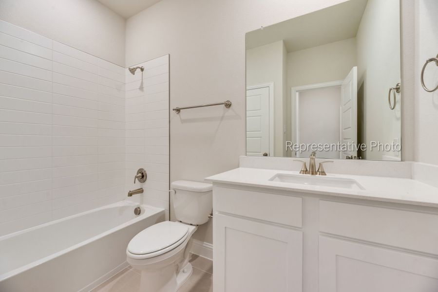 Photo representation of the Holbrook floorplan. Colors, finishes and options will vary.
