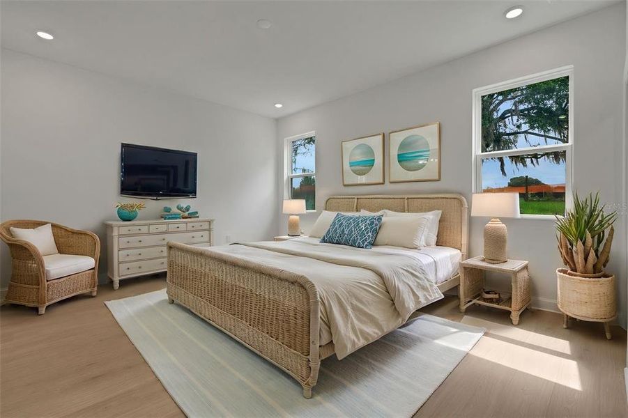 Furnished interior view inside a new home in Crossroads at Kelly Park, Apopka (Image 9). Furnished interior view inside a new home in Crossroads at Kelly Park, Apopka (Image 9).