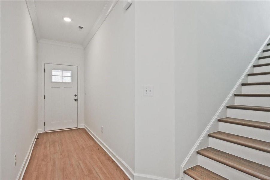 Spacious, unfurnished interior of a new home in River Walk Place, Lawrenceville (Image 16).