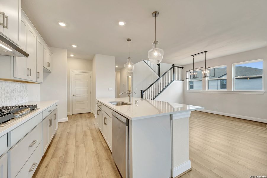 Furnished interior view inside a new home in The Crossvine 45’, Schertz (Image 19).