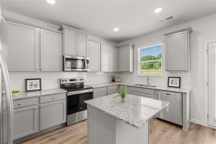 Furnished interior view inside a new home in Hillbrooke Preserve, Conyers (Image 10).