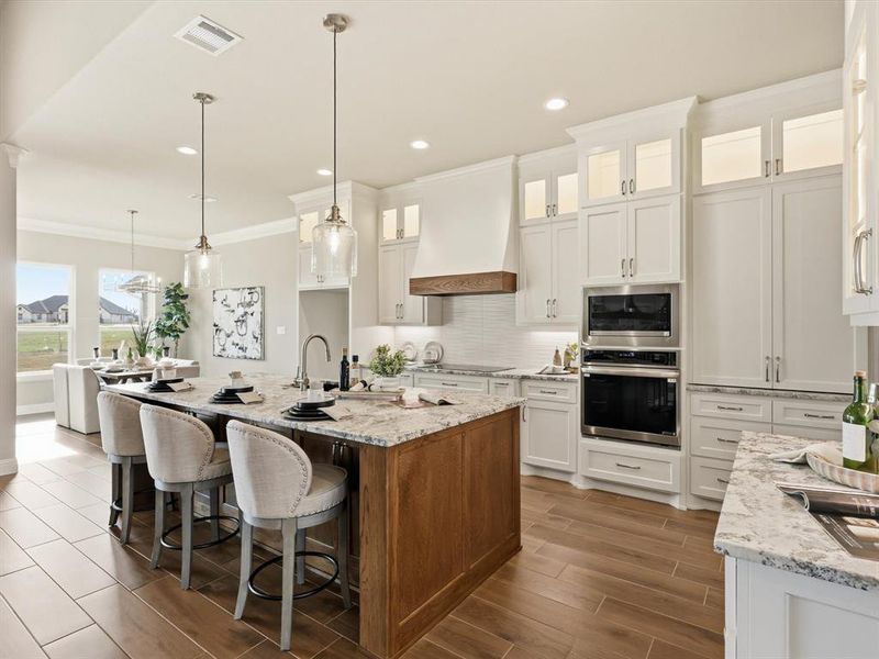 Furnished interior view inside a new home in , Granbury (Image 9).