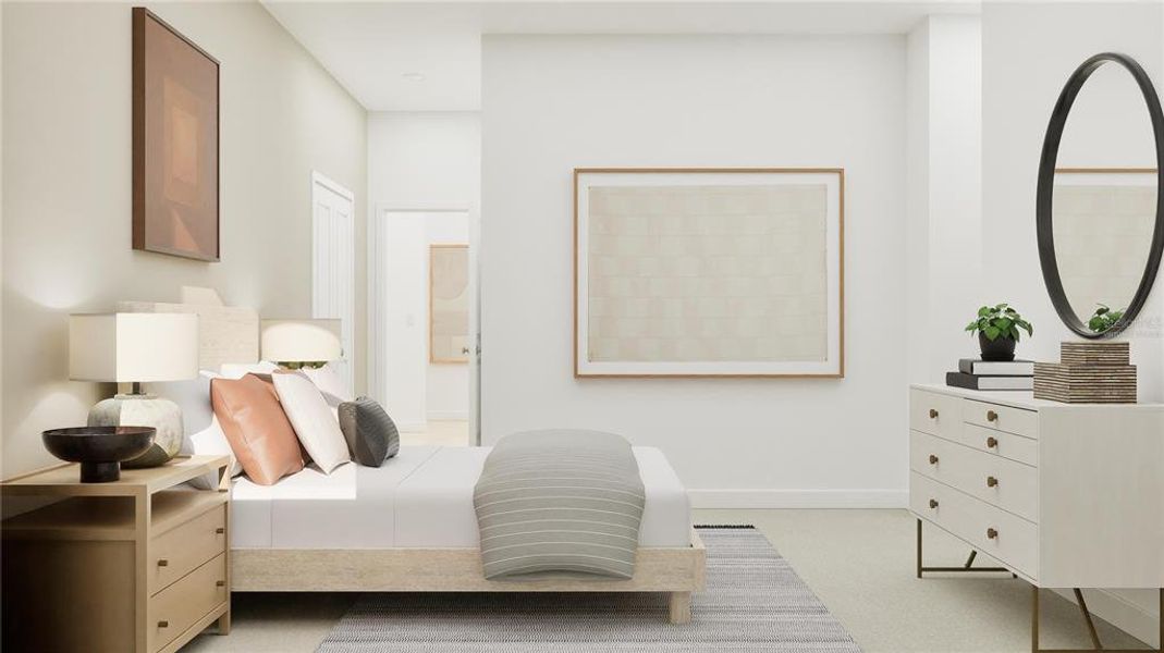 Furnished interior view inside a new home in Bridgewalk: Executive Collection, St. Cloud (Image 12).