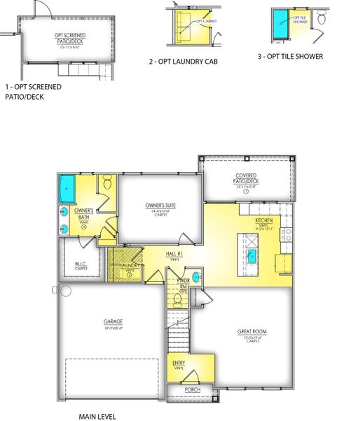 Main Level & Options