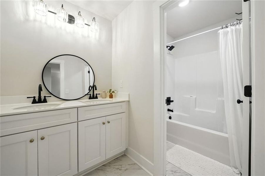 Furnished interior view inside a new home in , Acworth (Image 7).