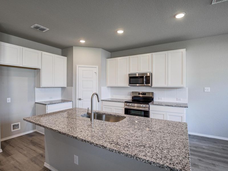 Representative furnished interior of a home built from the The Asheville E by Davidson Homes LLC in Hannah Heights, Seguin (Image 8). Representative furnished interior of a home built from the The Asheville E by Davidson Homes LLC in Hannah Heights, Seguin (Image 8).