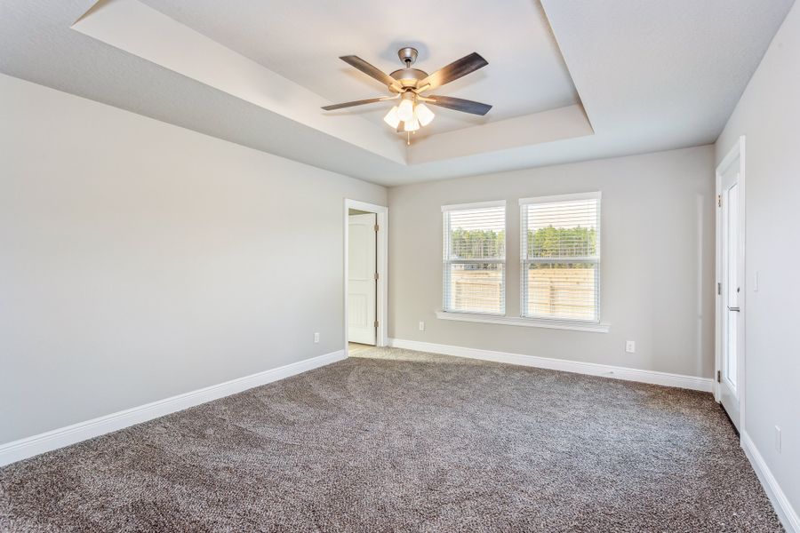 Representative unfurnished interior of a home built from the The Carlos by Herbst Homes in Doyle Hawkins Landing, Navarre (Image 94).