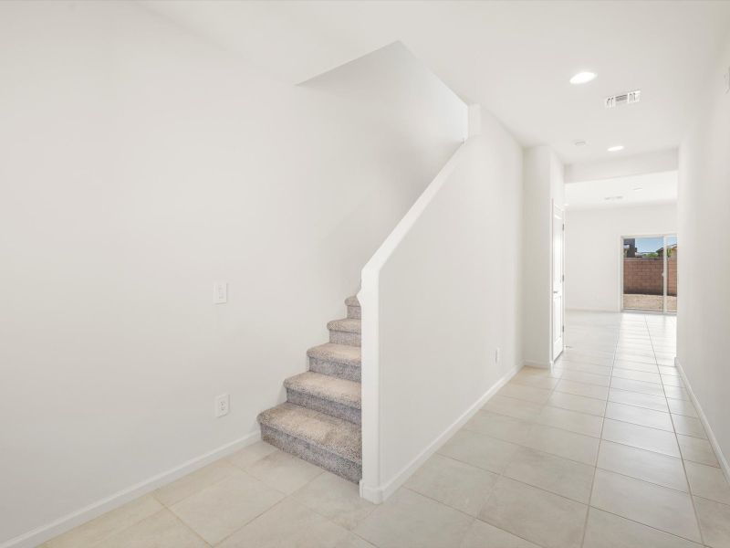 Spacious, unfurnished interior of a new home in Mandarina - Signature Series, Marana (Image 13). Spacious, unfurnished interior of a new home in Mandarina - Signature Series, Marana (Image 13).