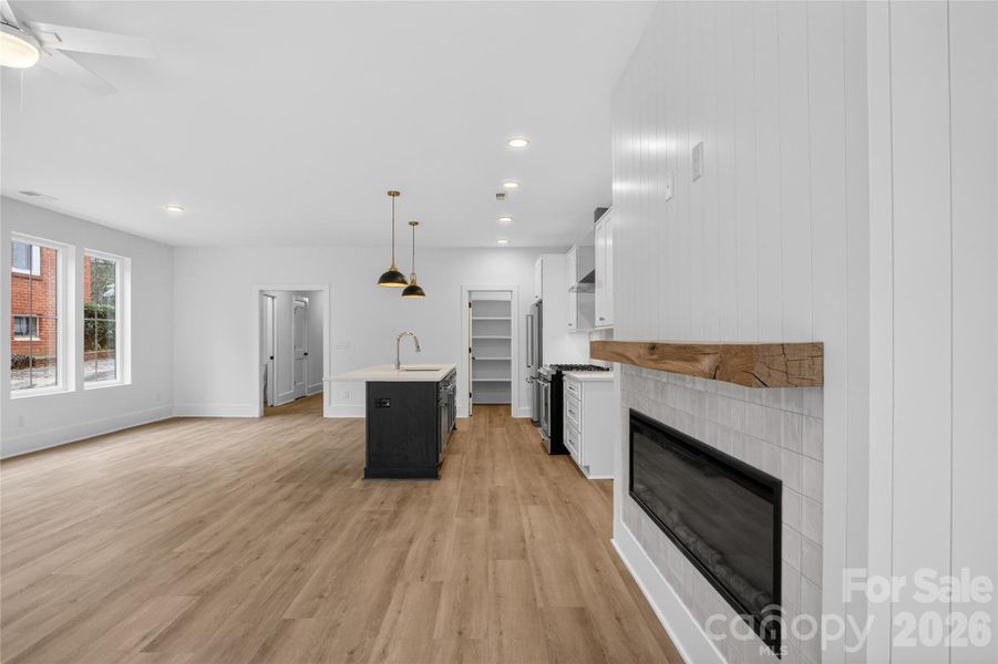 Furnished interior view inside a new home in , Charlotte (Image 11).