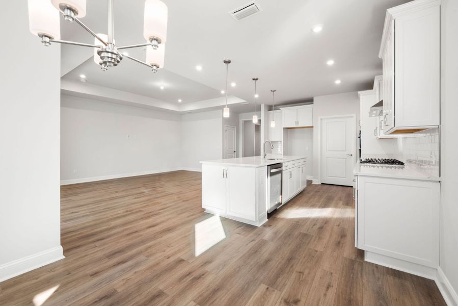 Spacious, unfurnished interior of a new home in Midpoint at New Riverside, Bluffton (Image 19).