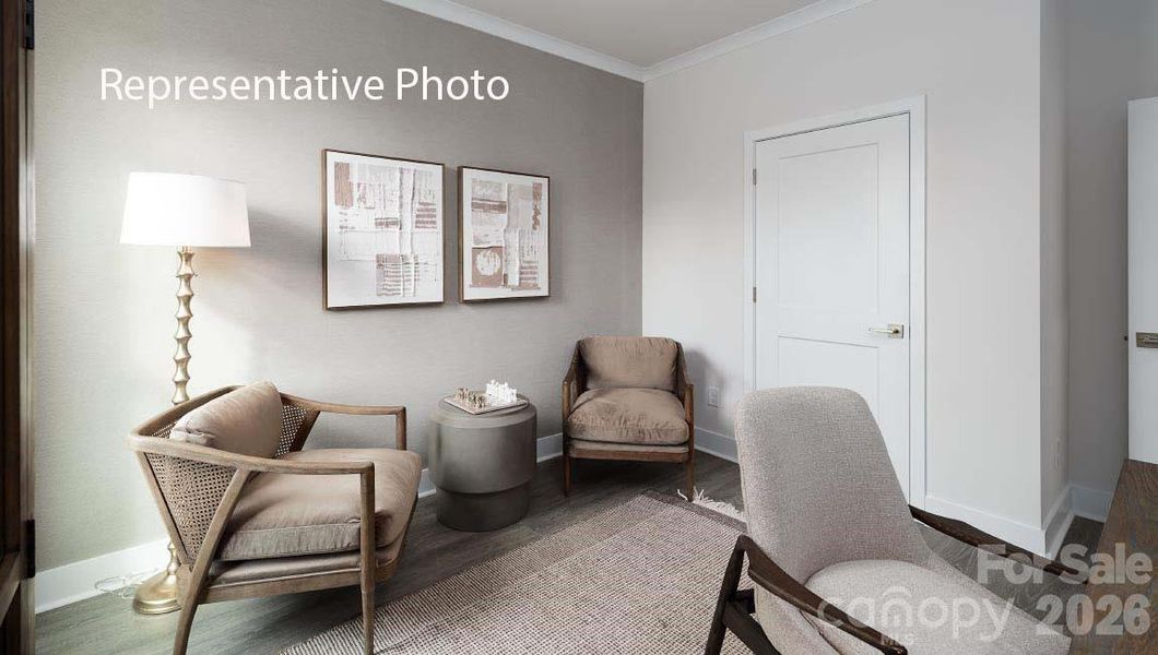 Furnished interior view inside a new home in Westport, York (Image 12).