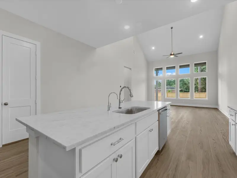 Furnished interior view inside a new home in Oakhill Reserve, Tomball (Image 5).