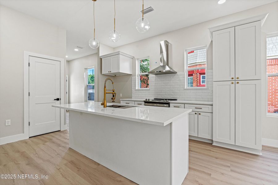 Furnished interior view inside a new home in , Jacksonville (Image 10).