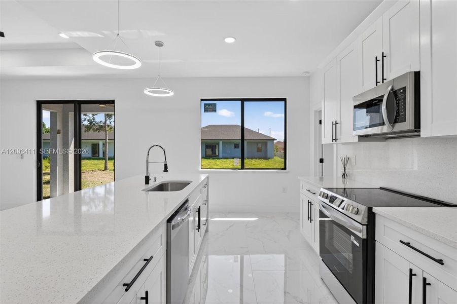 Furnished interior view inside a new home in , Lehigh Acres (Image 5).