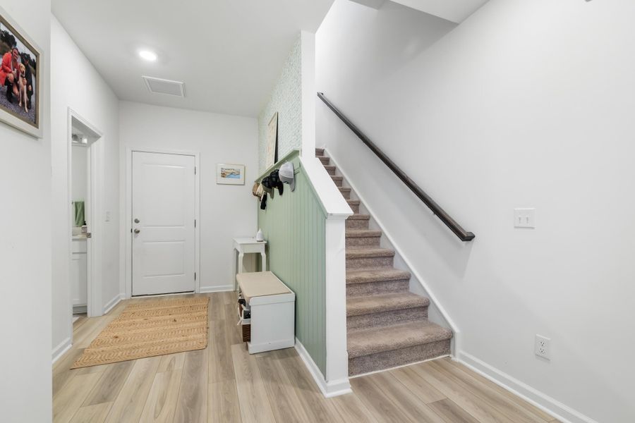 Furnished interior view inside a new home in , Moncks Corner (Image 5). Furnished interior view inside a new home in , Moncks Corner (Image 5).