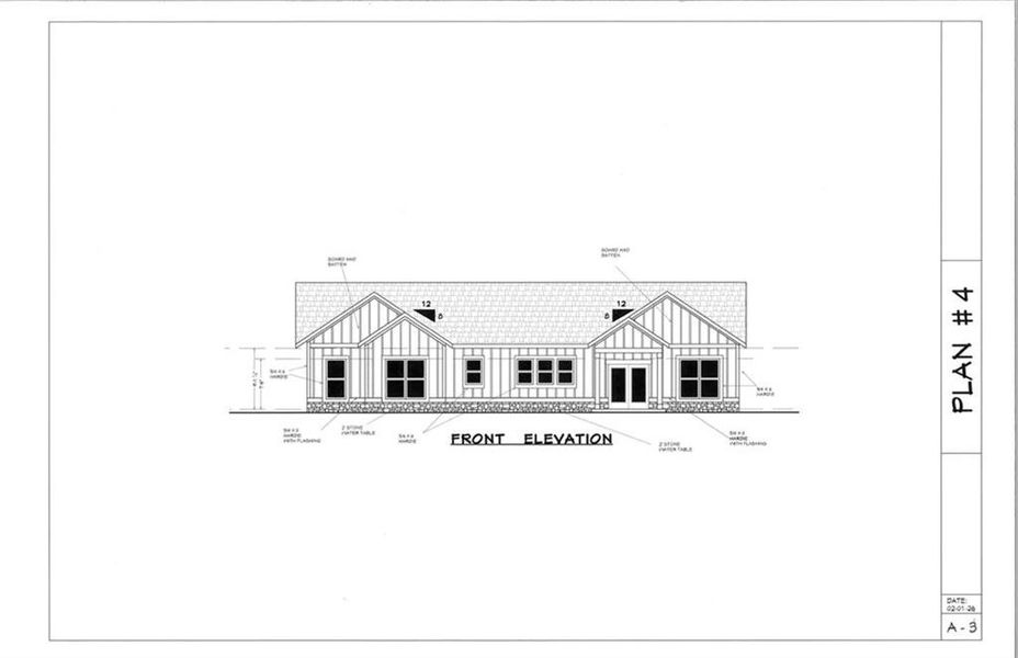 Exterior rendering of this home design in , Commerce, GA (Image 2). Exterior rendering of this home design in , Commerce, GA (Image 2).