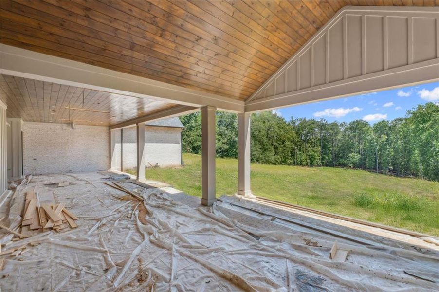 Furnished interior view inside a new home in , Milton (Image 6).