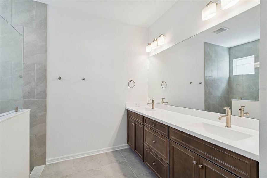 Furnished interior view inside a new home in Cascades at Southern Hills, Brooksville (Image 13).