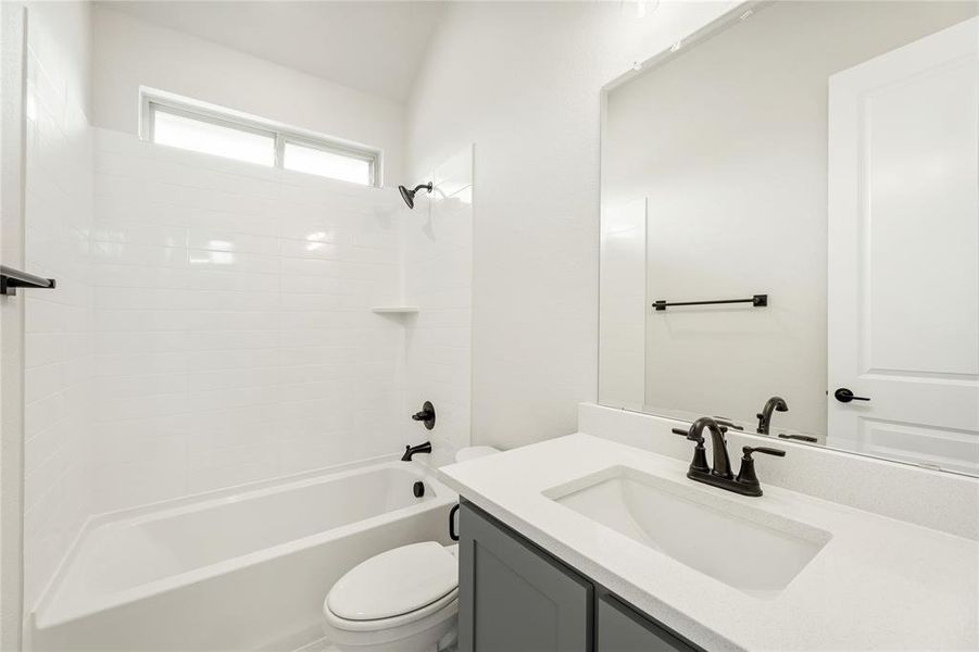 Furnished interior view inside a new home in Sutton Fields, Celina (Image 7).