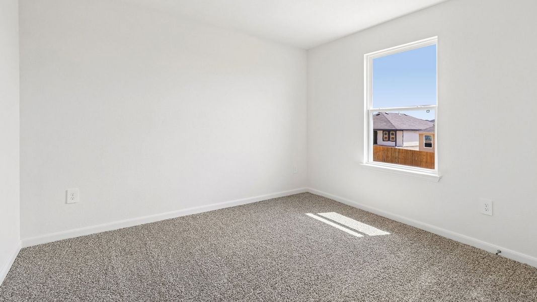 Spacious, unfurnished interior of a new home in Prairie Lakes, Buda (Image 28).