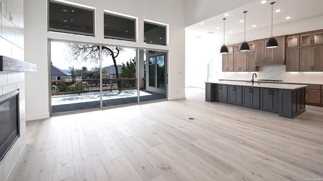 Furnished interior view inside a new home in Johnson Ranch, Bulverde (Image 10).