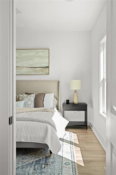 Furnished interior view inside a new home in King's Landing, Hapeville (Image 3).