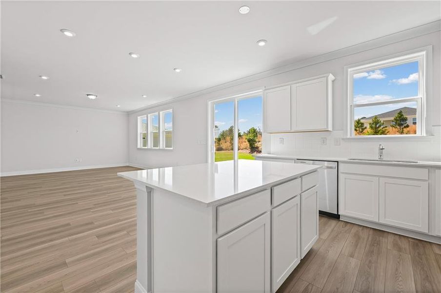 Furnished interior view inside a new home in Overland, Locust Grove (Image 8).