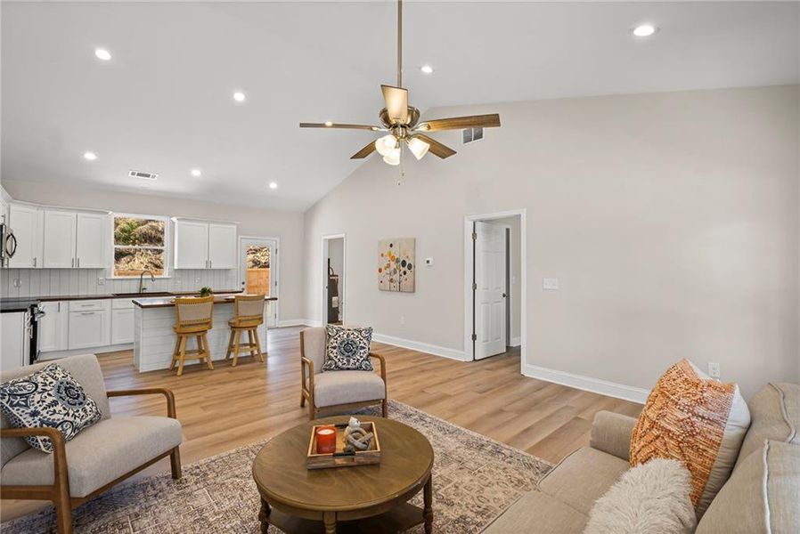 Furnished interior view inside a new home in , Canton (Image 5).