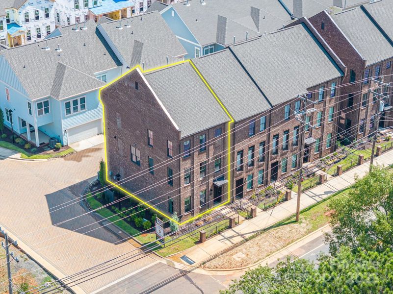 Front exterior of a new home in , Huntersville, NC, highlighting curb appeal (Image 21).