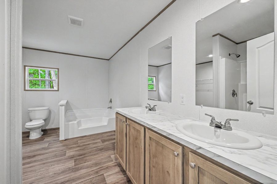 Furnished interior view inside a new home in , Ridgeville (Image 15).