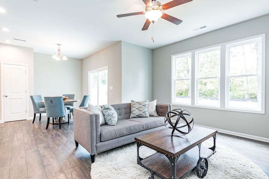Representative furnished interior of a home built from the Sequoia by RiverWILD Homes in Sawyer Ridge, Dunn (Image 8).