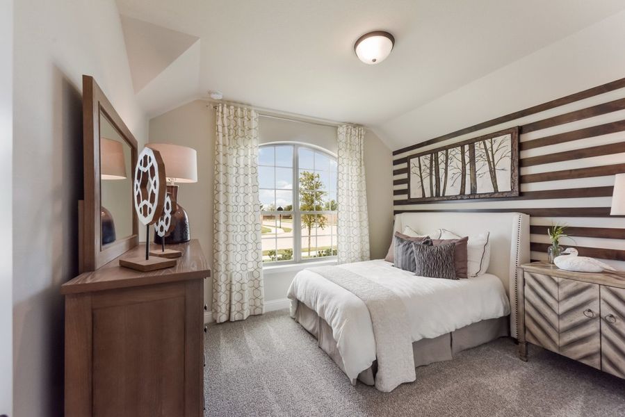 Furnished interior view inside a new home in Las Lomas, Forney (Image 13).